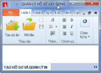 Phần mềm quản lý dự án xây dựng