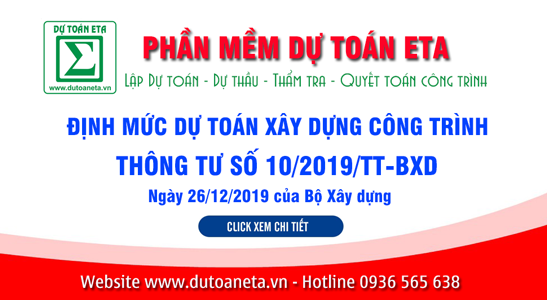 Hướng dẫn cập nhật Định mức xây dựng công trình năm 2020